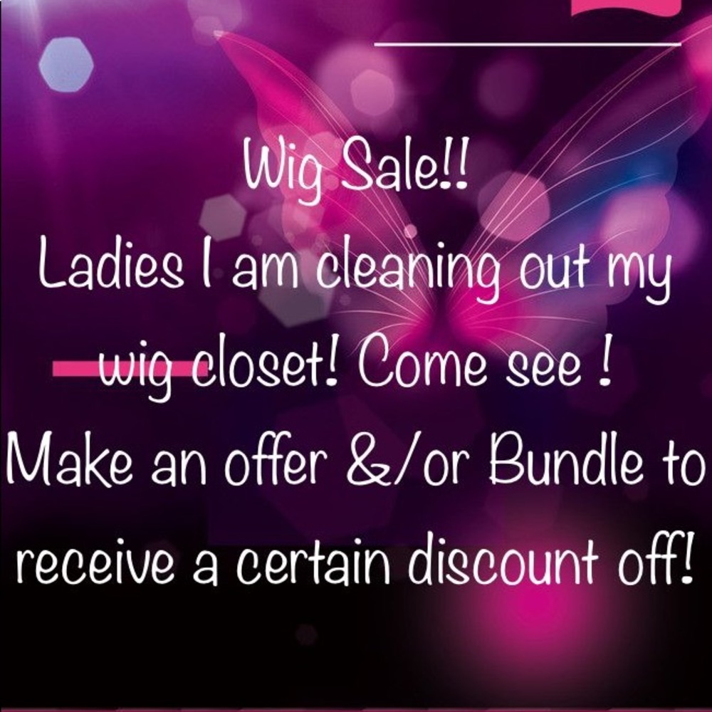 Wig Sale!